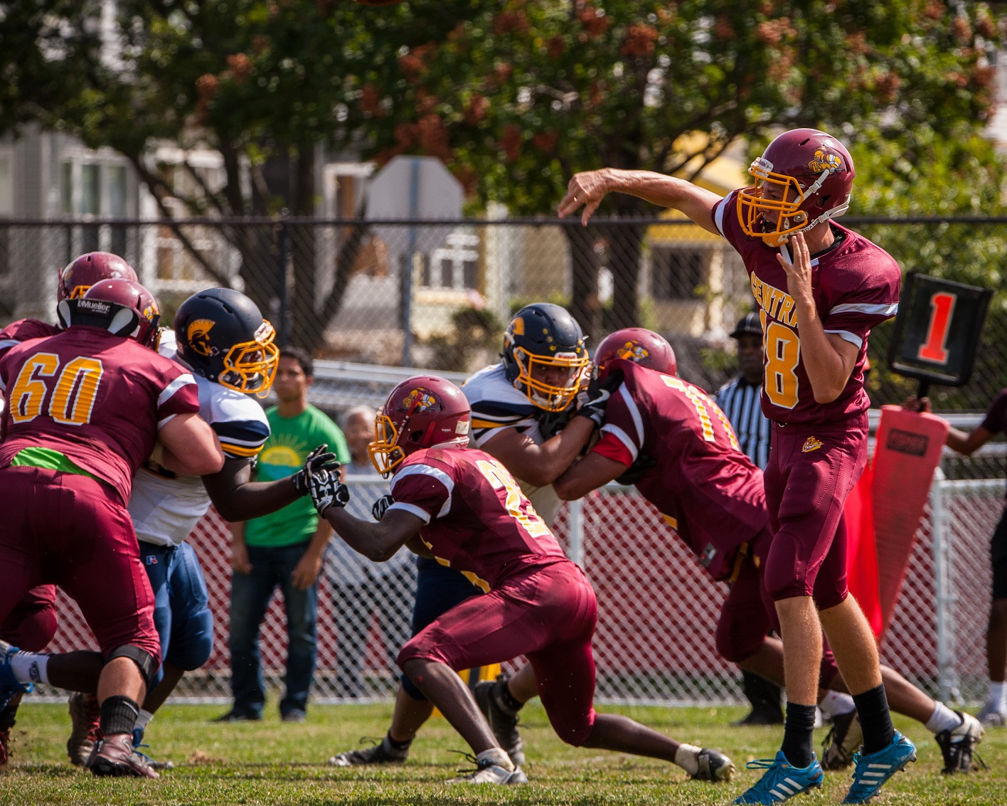 The Lancers on Monday look to build on the positives from their first-game win against Wissahickon. Central hosts MLK at 3./Photo by JS Garber (230)