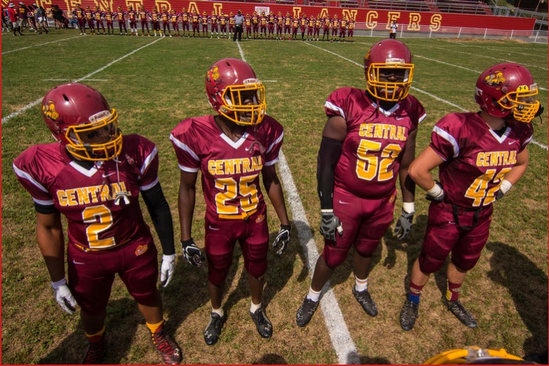 Central's football team starts the 2016 campaign. Follow the Lancers all season long through the pictures of JS Garber (230). /JS Garber