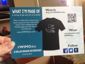 WIMO postcard