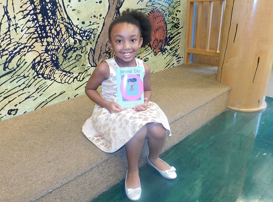 Nia Sol Bradford, daughter of 241's Keith Bradford, loves to read, write, dace and act.