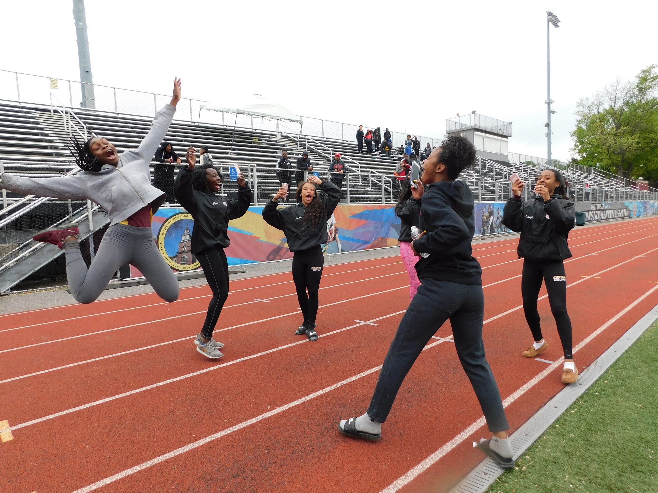 Central Girls Boys Track Teams Take Public League Titles chs