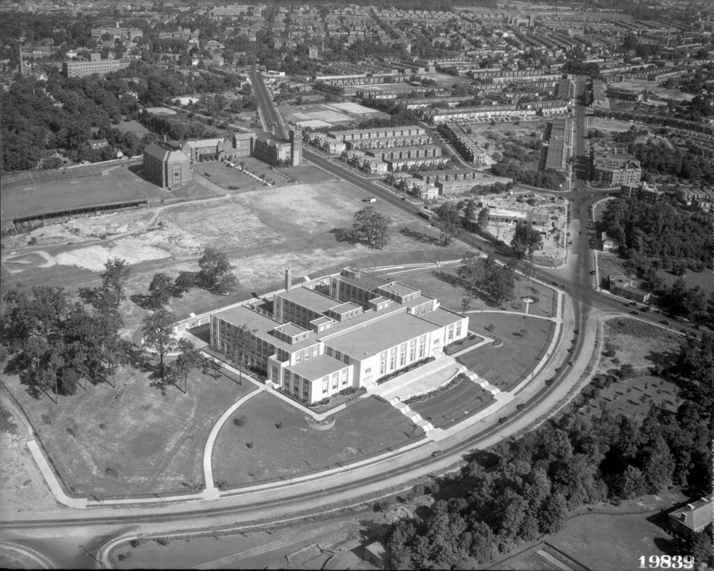 New CHS and La Salle University circa 1939-40