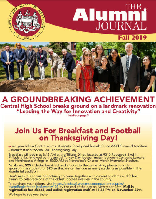 Alumni Journal Fall 2019