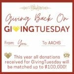 Giving Back on Giving Tuesday