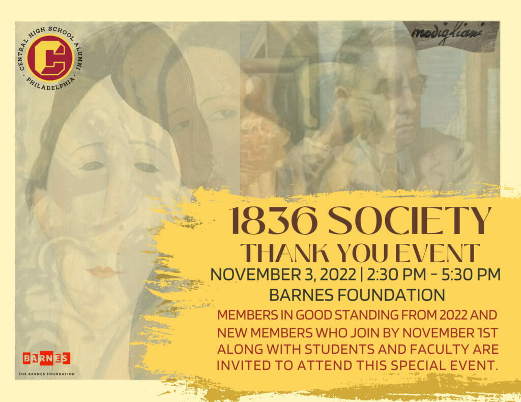 1836 Society Event