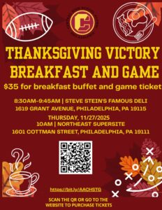 2025 Thanksgiving Breakfast and Game